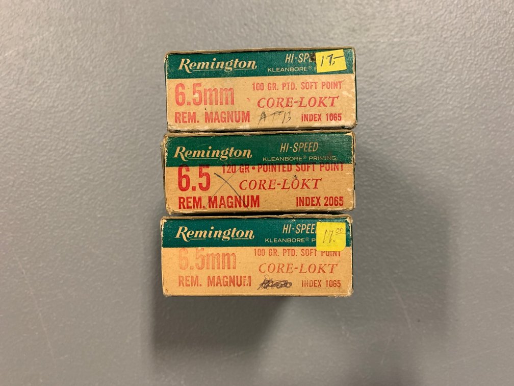 [2177]  Ammo Lot: 6.5 Rem Mag
