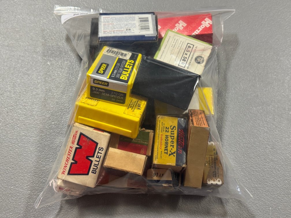 [2428]  Large Lot of Assorted Empty Ammo Boxes and Containers