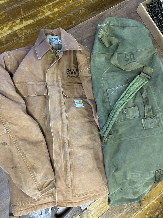 Carhart Coat, Duffel Bag
