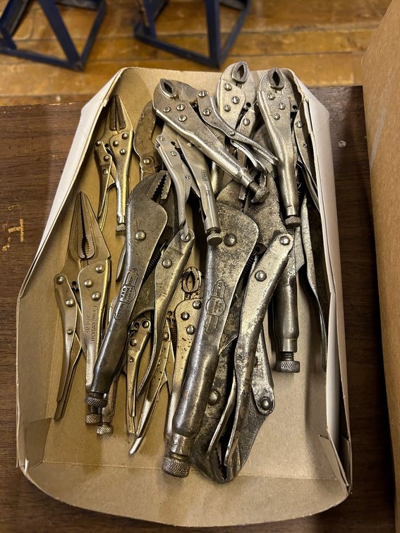 Locking Pliers, Needle Nose, Standard