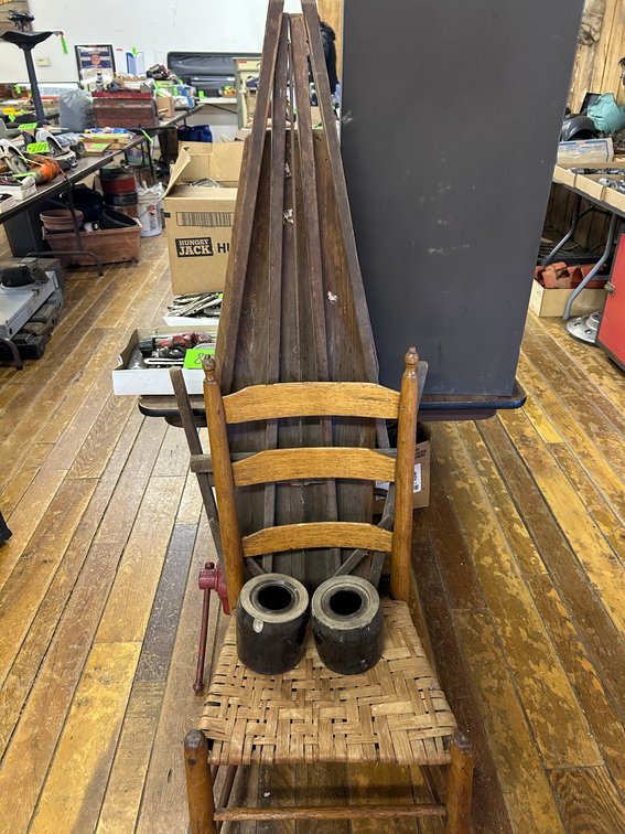 2-Waxing Sealer Jars, Chair