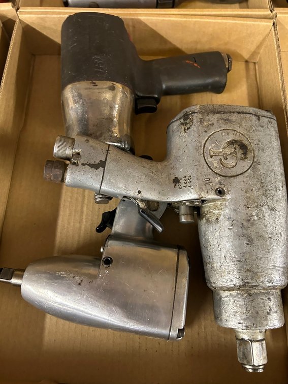 3-Large impact Guns-3/4 and 1/2 inch
