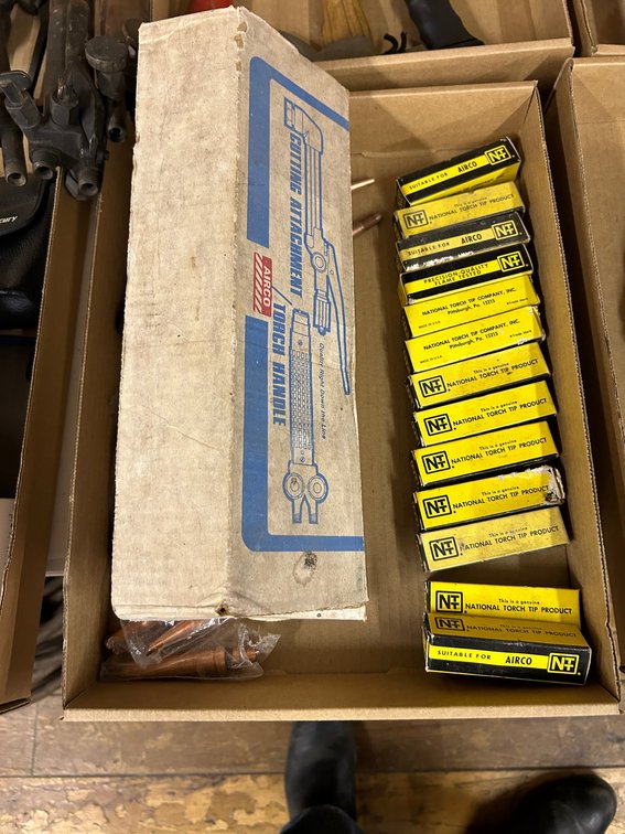 Oxi and acetylene torch Tips, New Handle, other Accessories