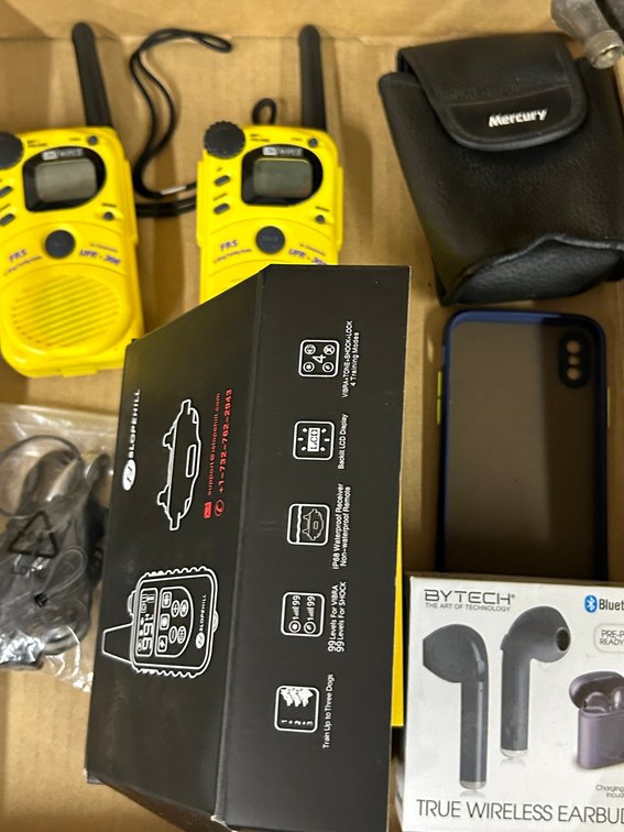 Shock Trainer Tool, Walkie Talkies, Test leads, Earbuds