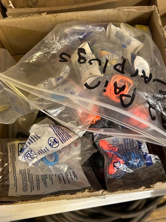 Lamps, Ear Plugs, Safety Items