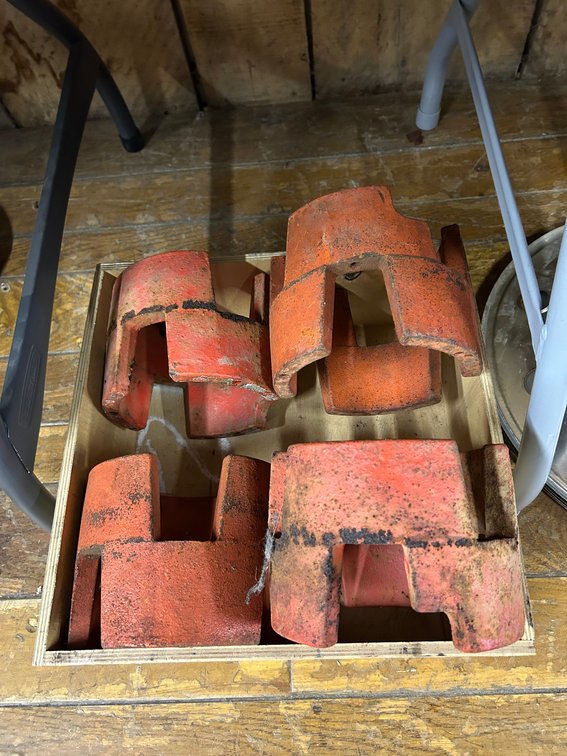 Wooden Box, Hub Extenders for a Tractor