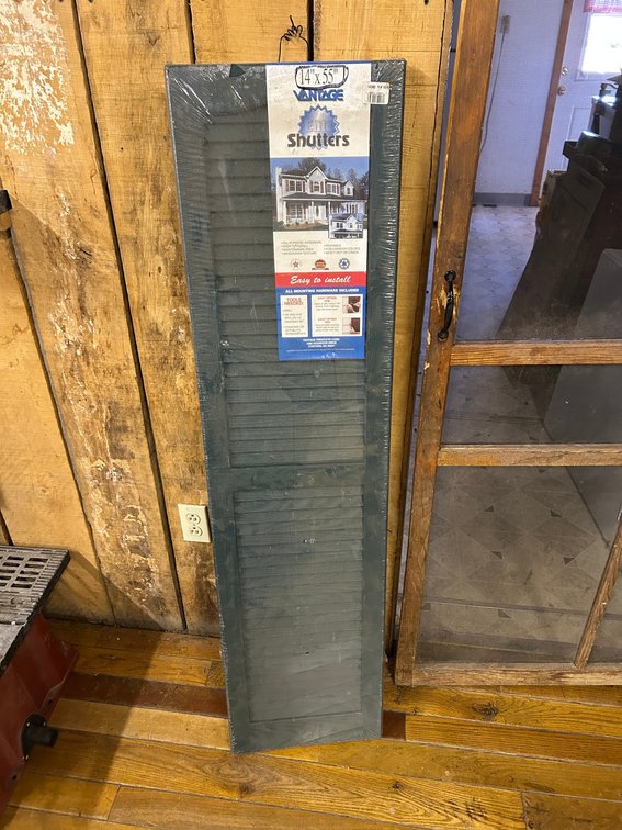 14x55 inch Shutters