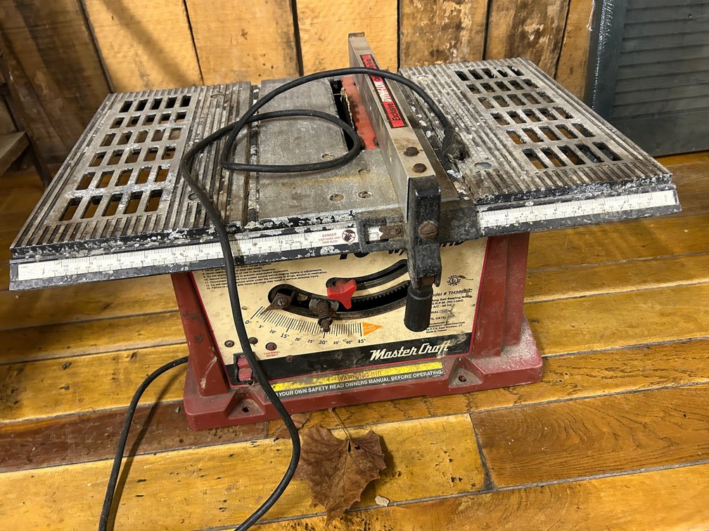 Master Craft Table Saw