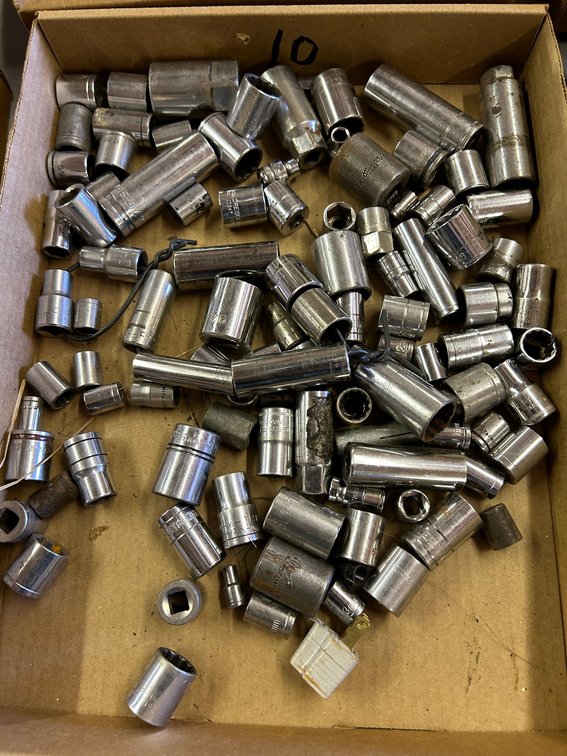 Assorted sockets