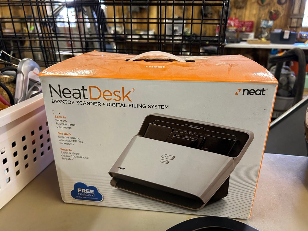 Neat Desk, Desk top Scanner
