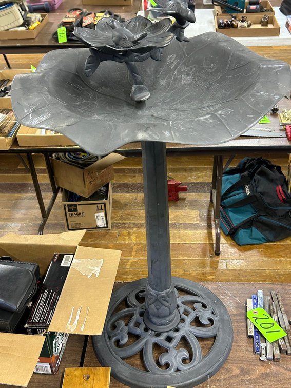 Plastic Birdbath