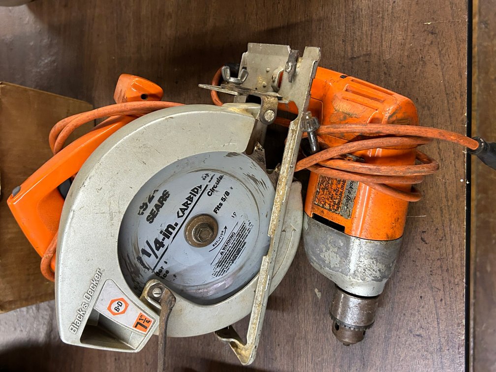 Black and Decker Circular Saw, Black And Decker Electrical Drill