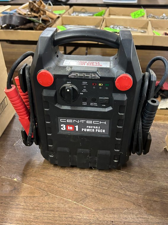 Cen-tec 3 in One Battery Pack-Jumper Pack