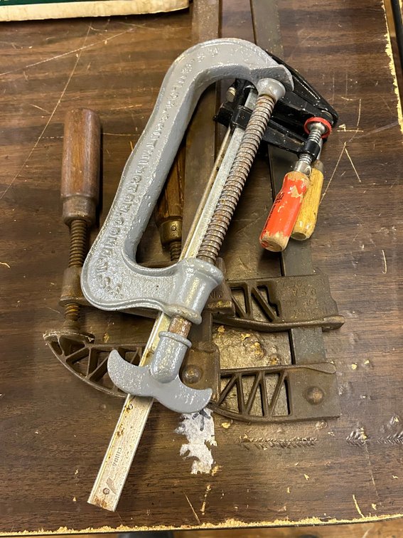 Bar clamps, C Clamps