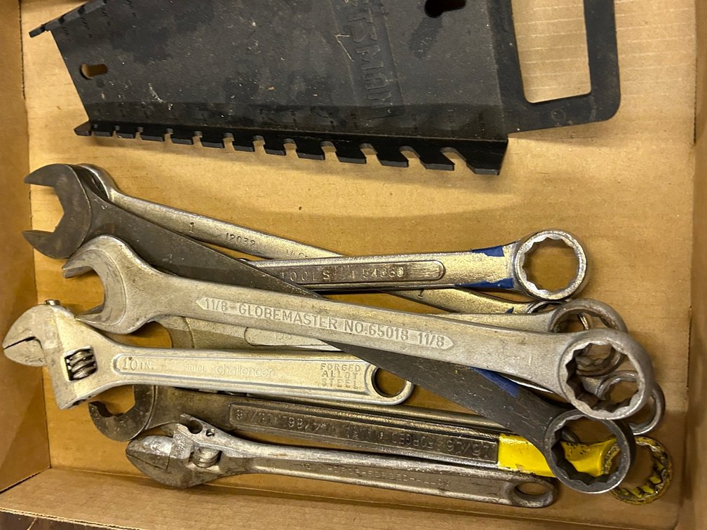 Combination Wrenches, Holder, Adjustable Wrenches