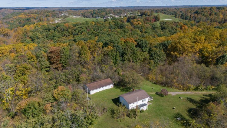 Image for 43.9 Acres with Home, Garage & Pole Building in Monroe County, OH