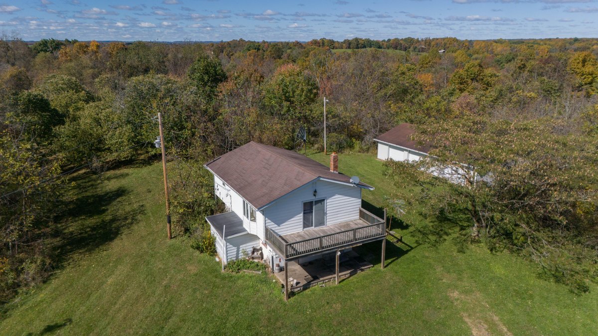Image for 43.9 Acres with Home, Garage & Pole Building in Monroe County, OH