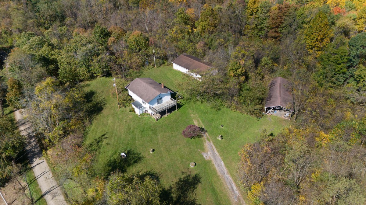 Image for 43.9 Acres with Home, Garage & Pole Building in Monroe County, OH
