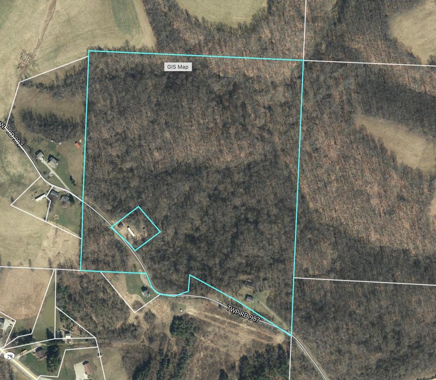 Image for 43.9 Acres with Home, Garage & Pole Building in Monroe County, OH