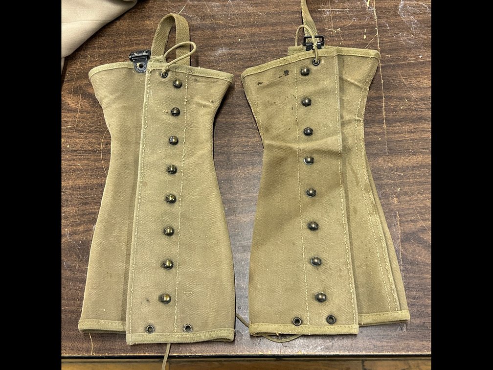 US Army Canvas Leggings