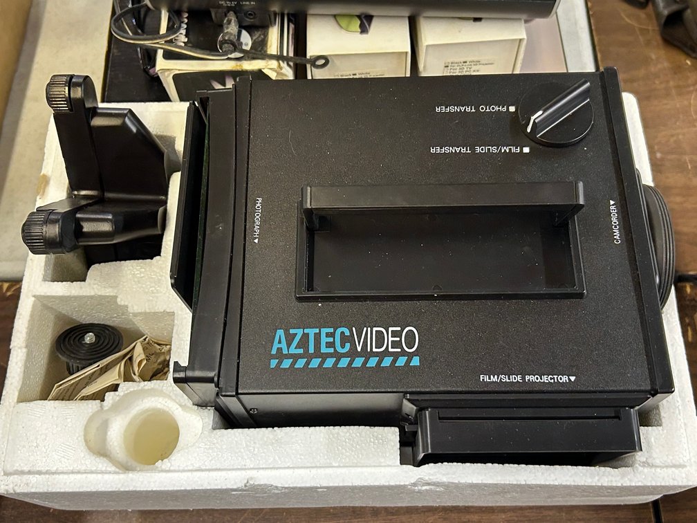 Blue Tooth Speaker charging Station, Aztec Video Recorder