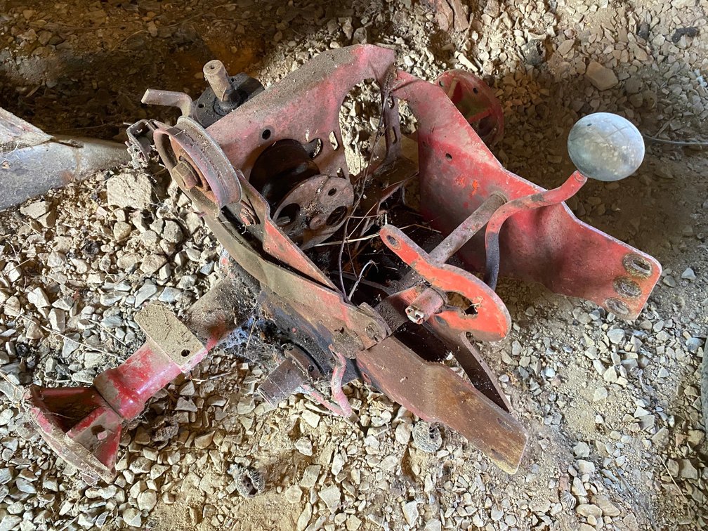Vintage Transmission Assembly out of a Unknown Riding Mower