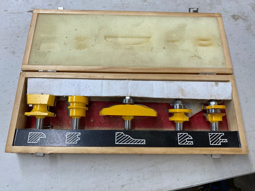Carb Tech Bit Set-5 Bits in a Storage box