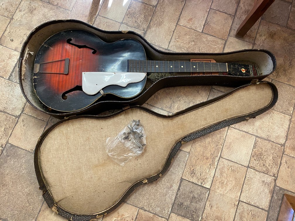 Early Guitar with Case