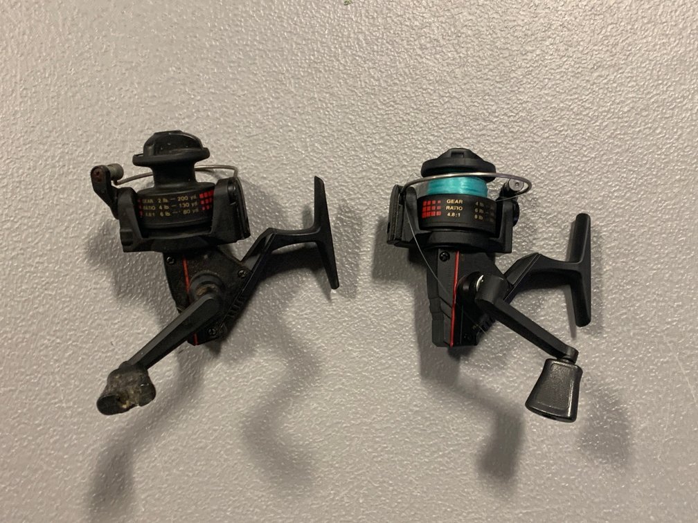 [3448]  Two Open Face Casting Reels: South Bend Condor (2x)