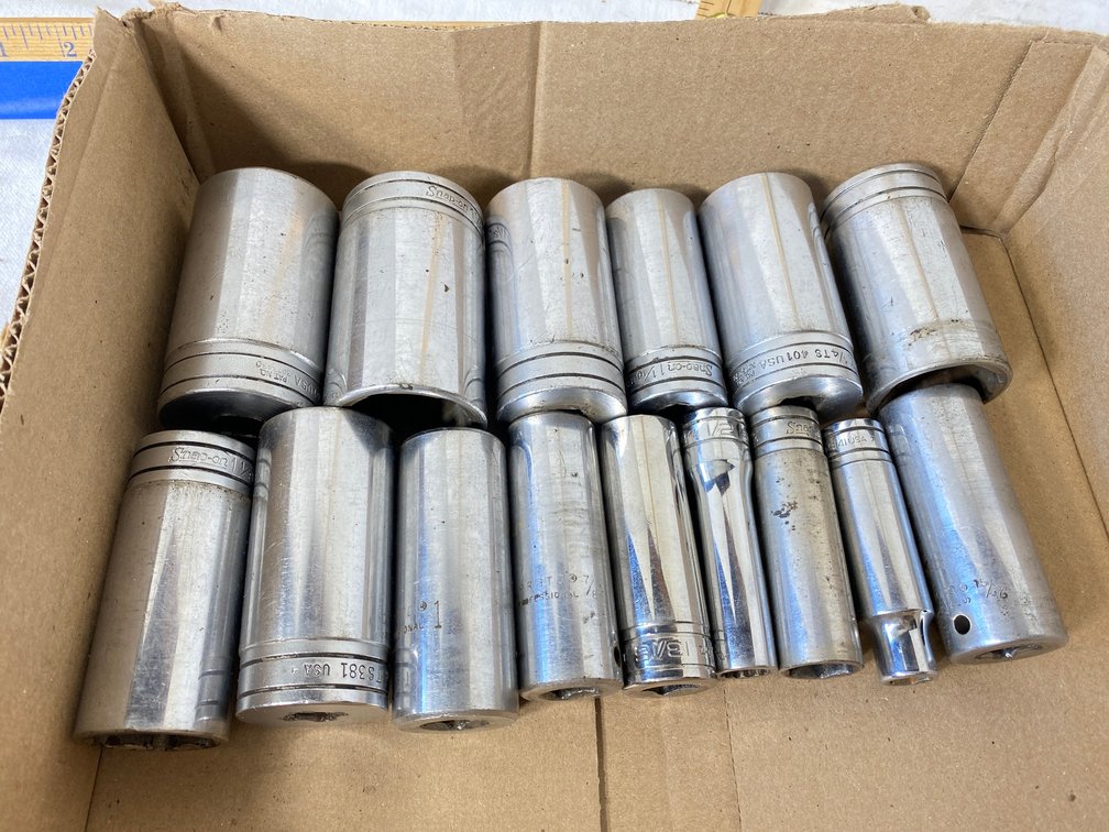 Snap On 1/2 Inch Drive Standard Sockets