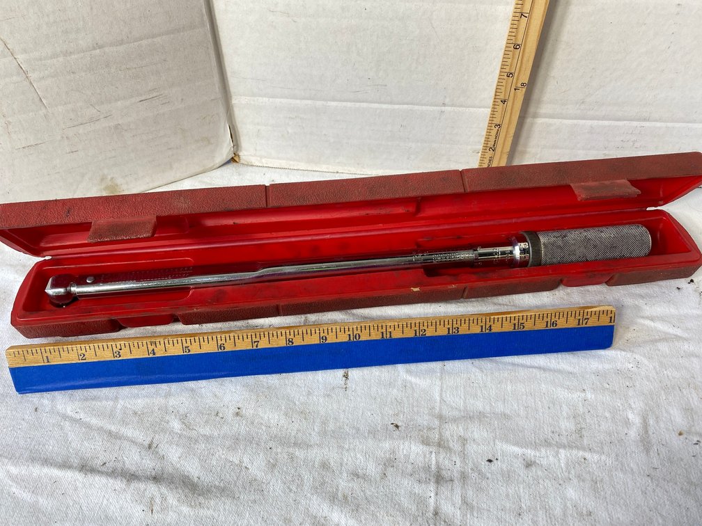 Snap On 1/2 Inch Drive Torque Wrench