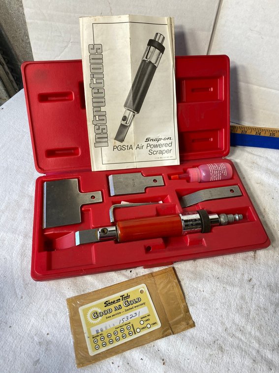 Snap On Air Powered Scraper Model PGS1A