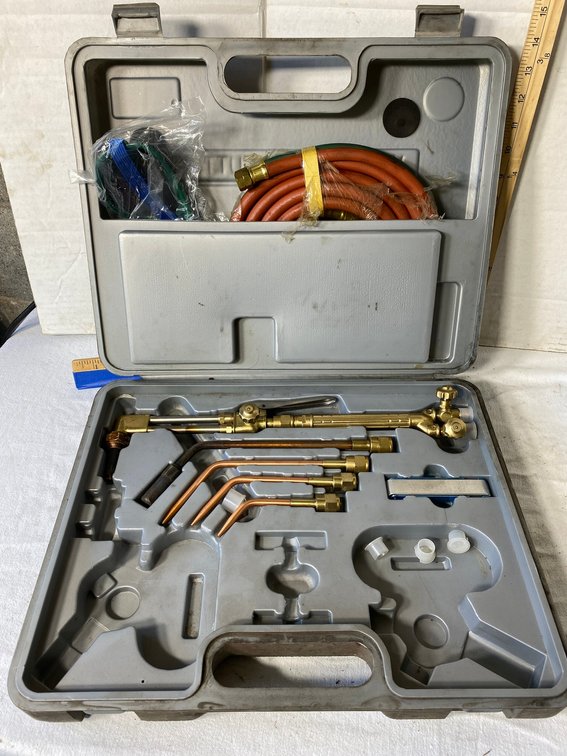 Torch Set, Hose, Torch Head, Different Adapters