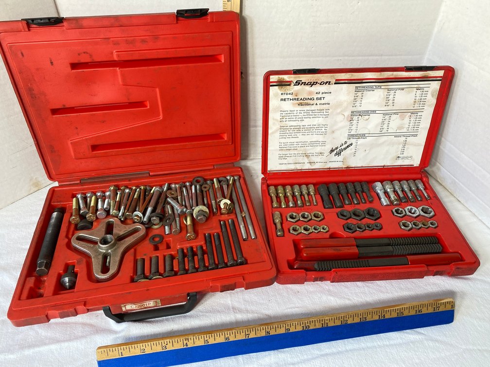 Snap on Rethreading Set, Snap on Puller Set