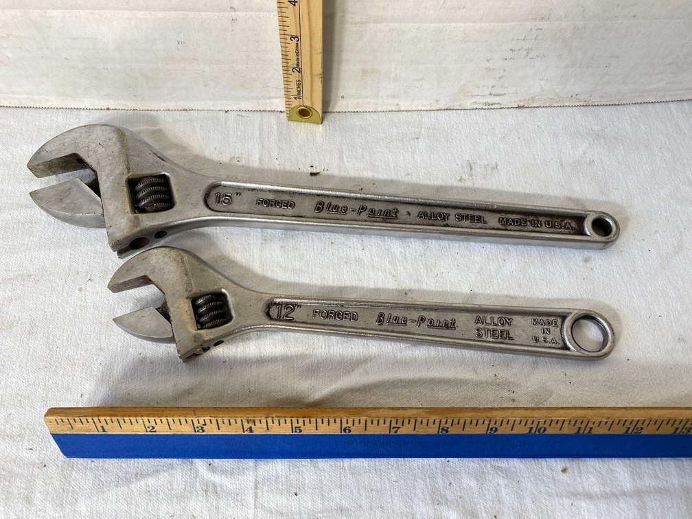 2-Blue Point Cresant Wrenches