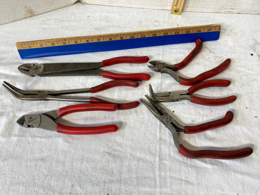 6-Snap On Specialty Pliers