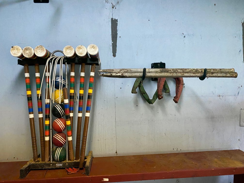 Horse shoe Set, Croquet Set