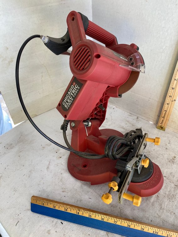 Chicago Electric Chainsaw Chain Sharpener