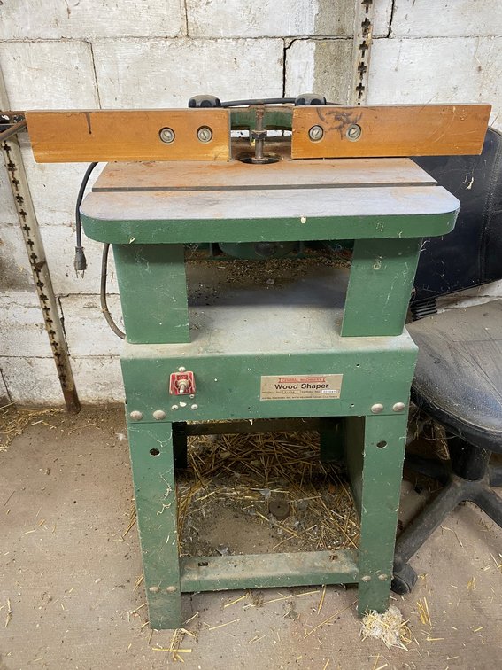 Central Machinery Wood Shaper Model T-138
