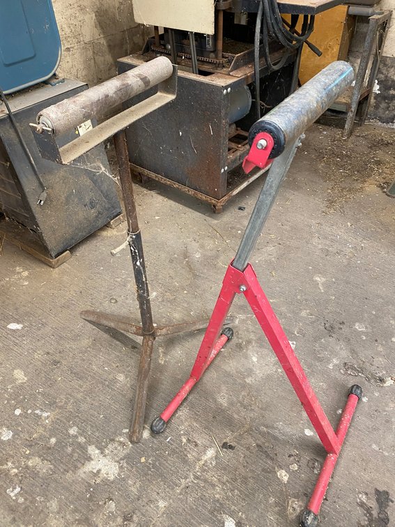 2-Adjustable Height Board Rollers