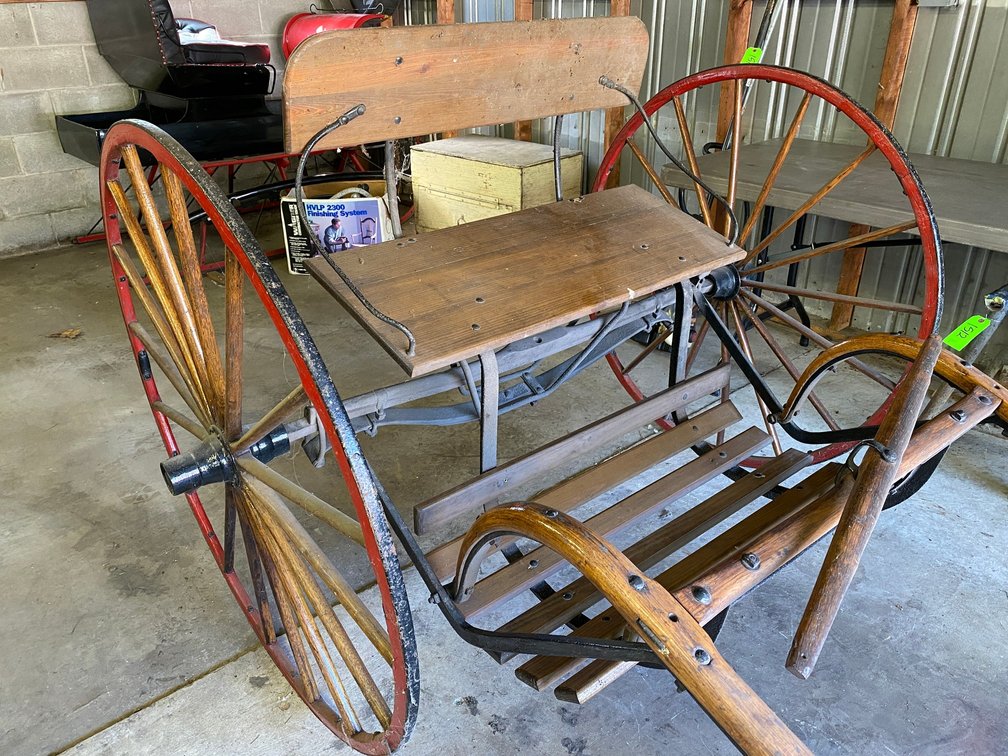 Antique 2 wheeled Horse Drawn Saulkie