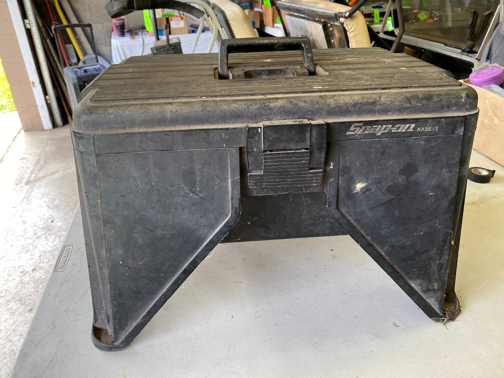 Snap on Stool with Storage Model KASS13