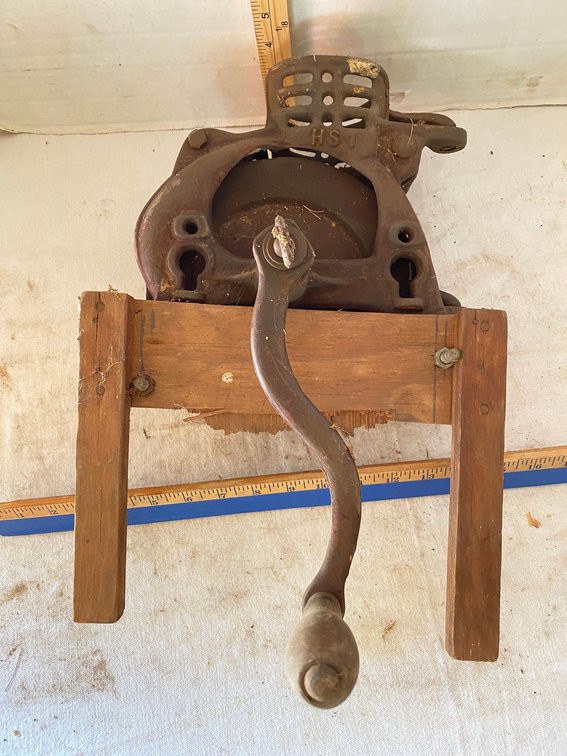 Antique hand Crack Corn Sheller