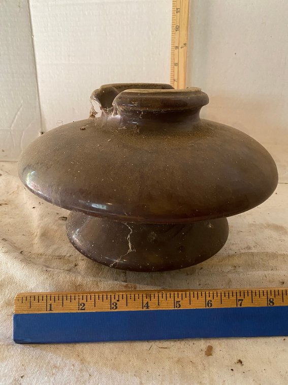 Large Porcelain Insulator