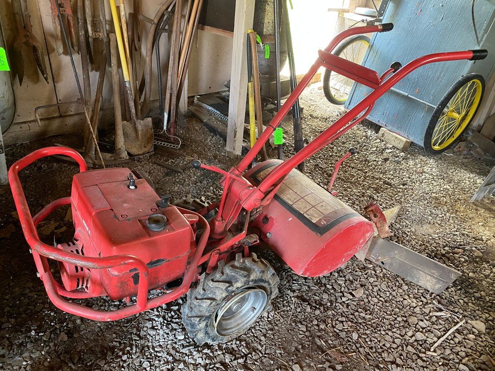 Troy Bilt walk Behind Rototiller with a Kohler 8 HP Engine
