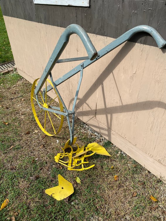 Hand Cultivator with steel Wheel, Multiple Attachments