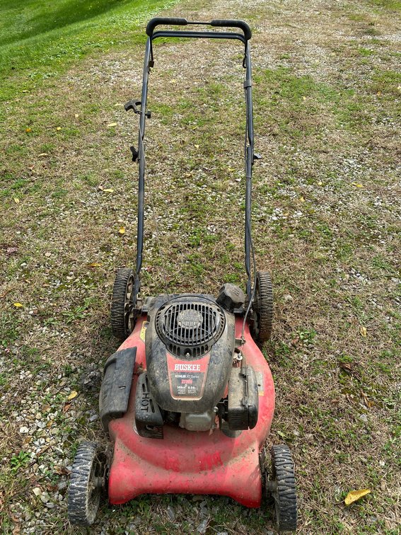 Husky Walk Behind Mower with a Kohler XT Series 650 Engine