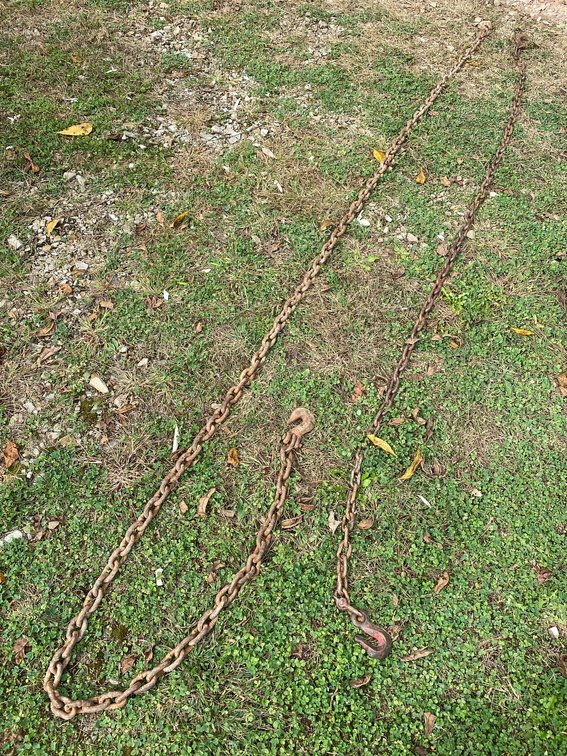 2-Tow Chains with Hooks on Both Ends