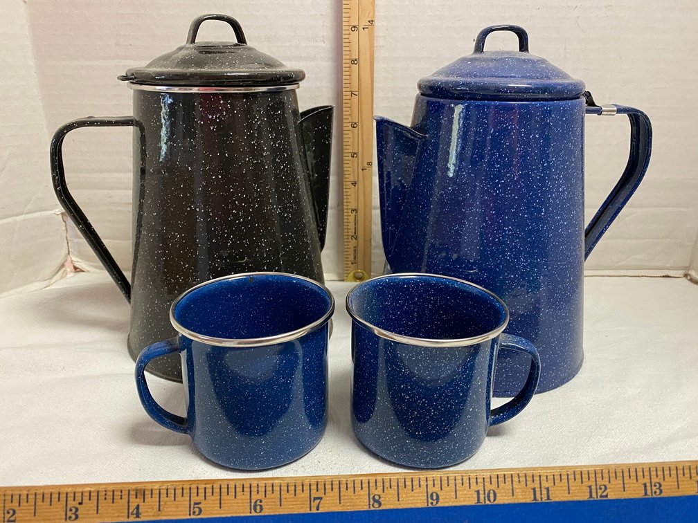 2-Granite Teapots