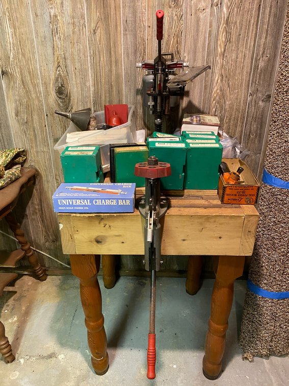 Reloading Set up, Presses Lineman Presses, RCBS Dies